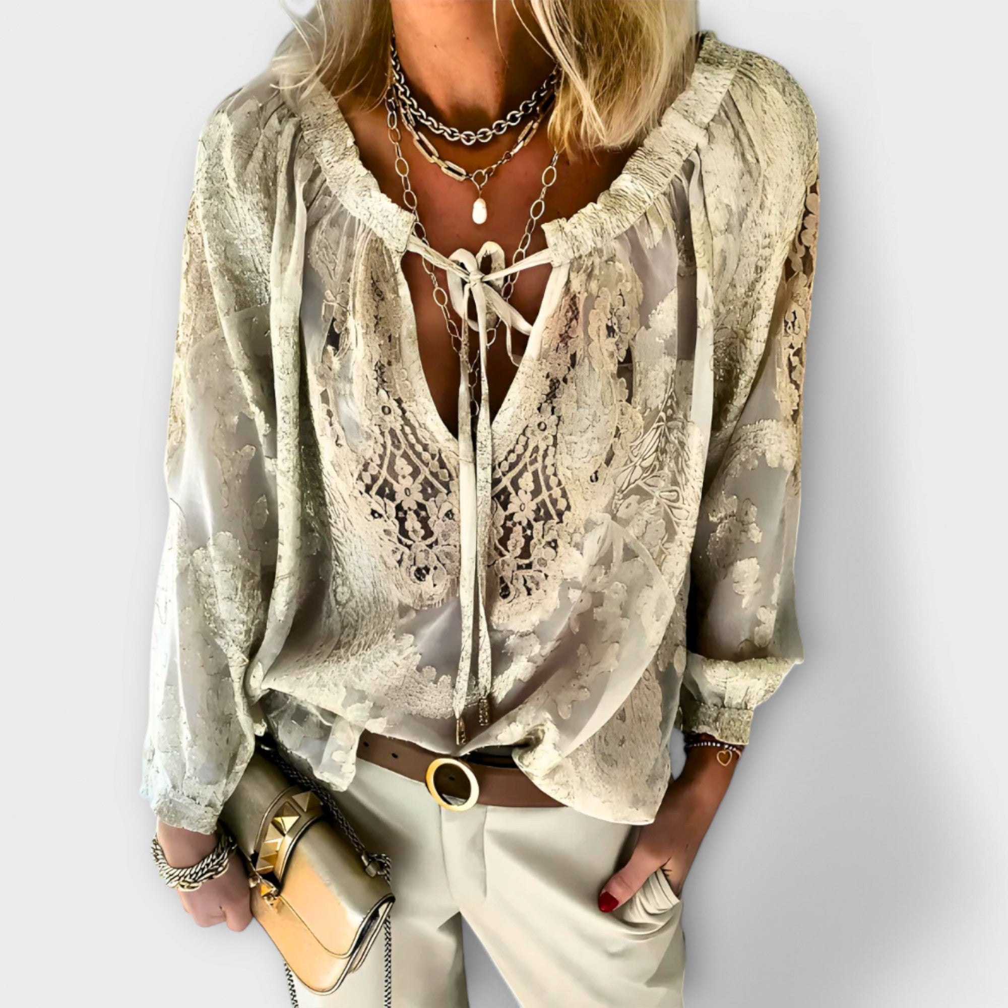 Brunetta | Blusa Sofisticata