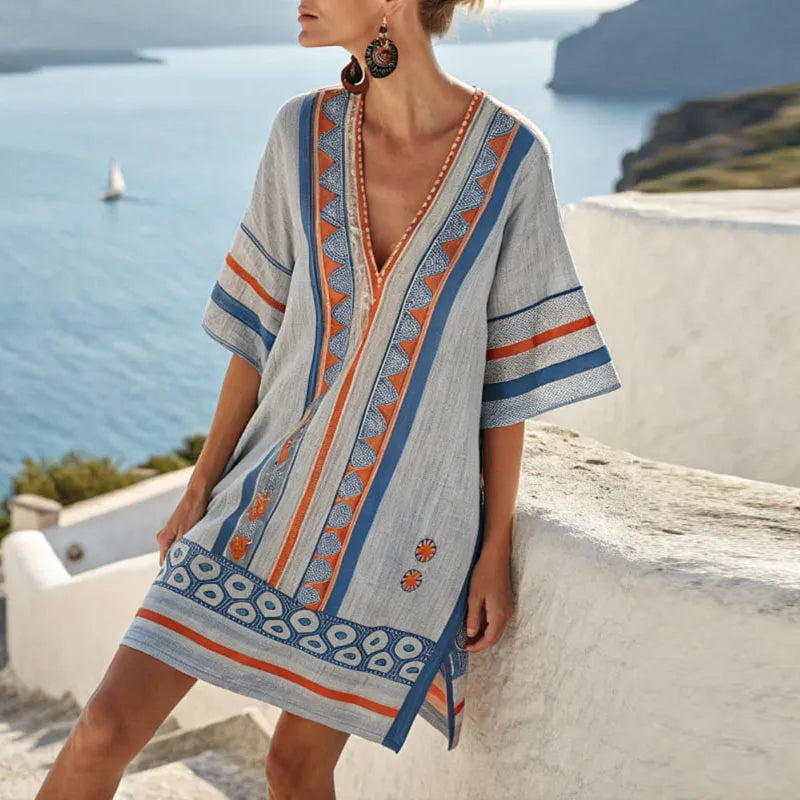 Elegante Gwen - Abito Maxi Fluttuante per Tutte le Occasioni