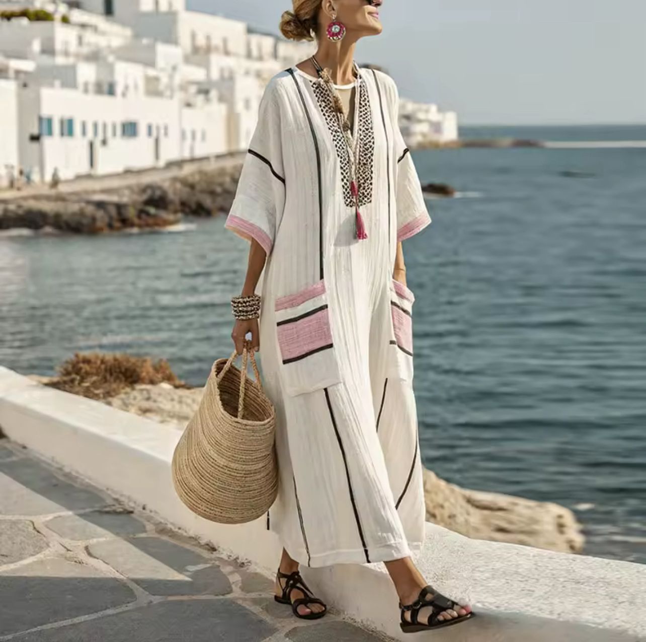 Elegant Mary - Vestito lungo per un look estivo elegante