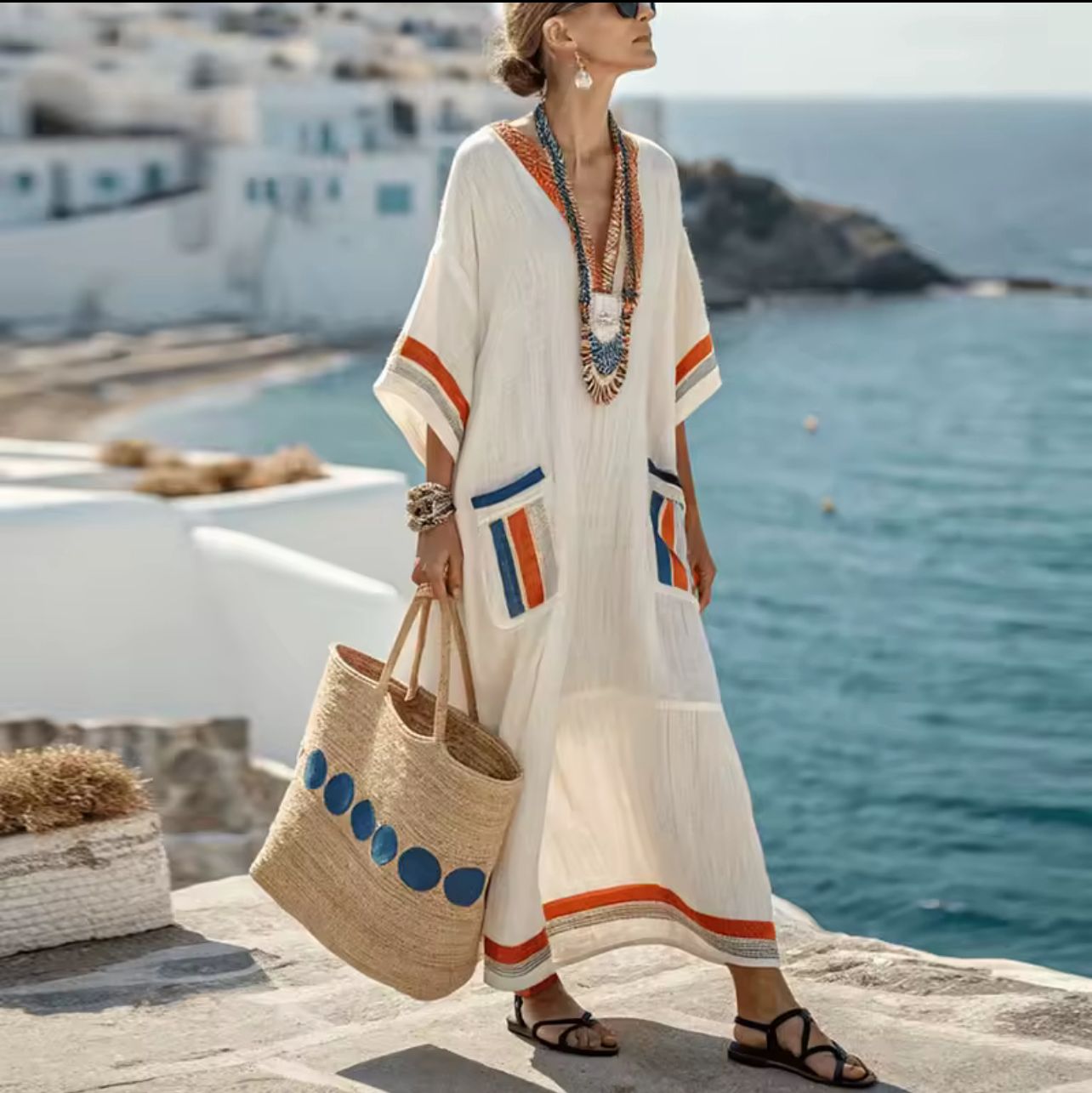 Elegant Mary - Vestito lungo per un look estivo elegante