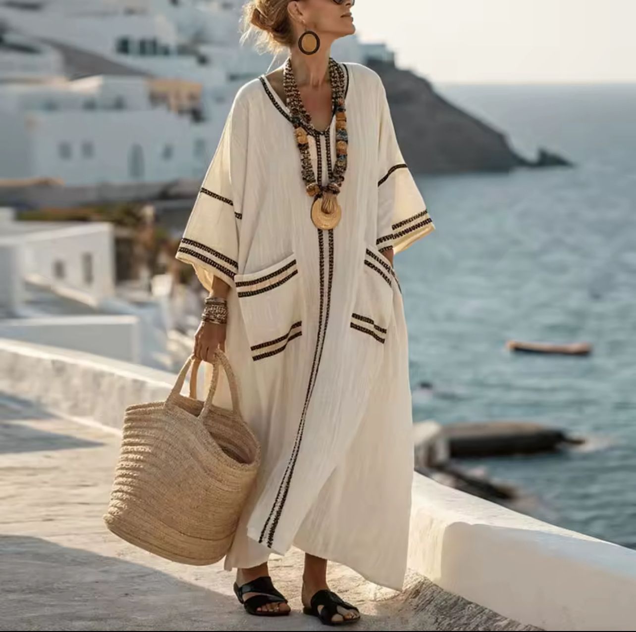 Elegant Mary - Vestito lungo per un look estivo elegante