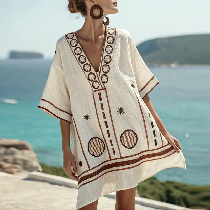 Gwen - Abito da Spiaggia Elegante e Confortevole per Giornate Calde
