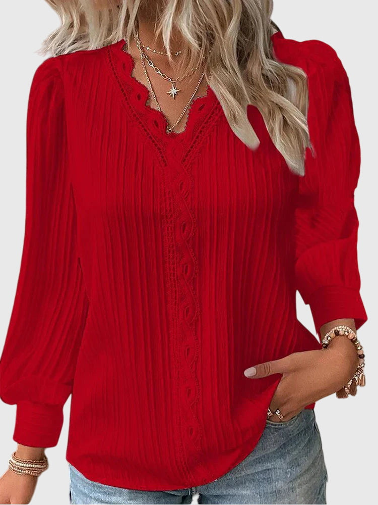 Andrea | Elegante Blusa a Pullover