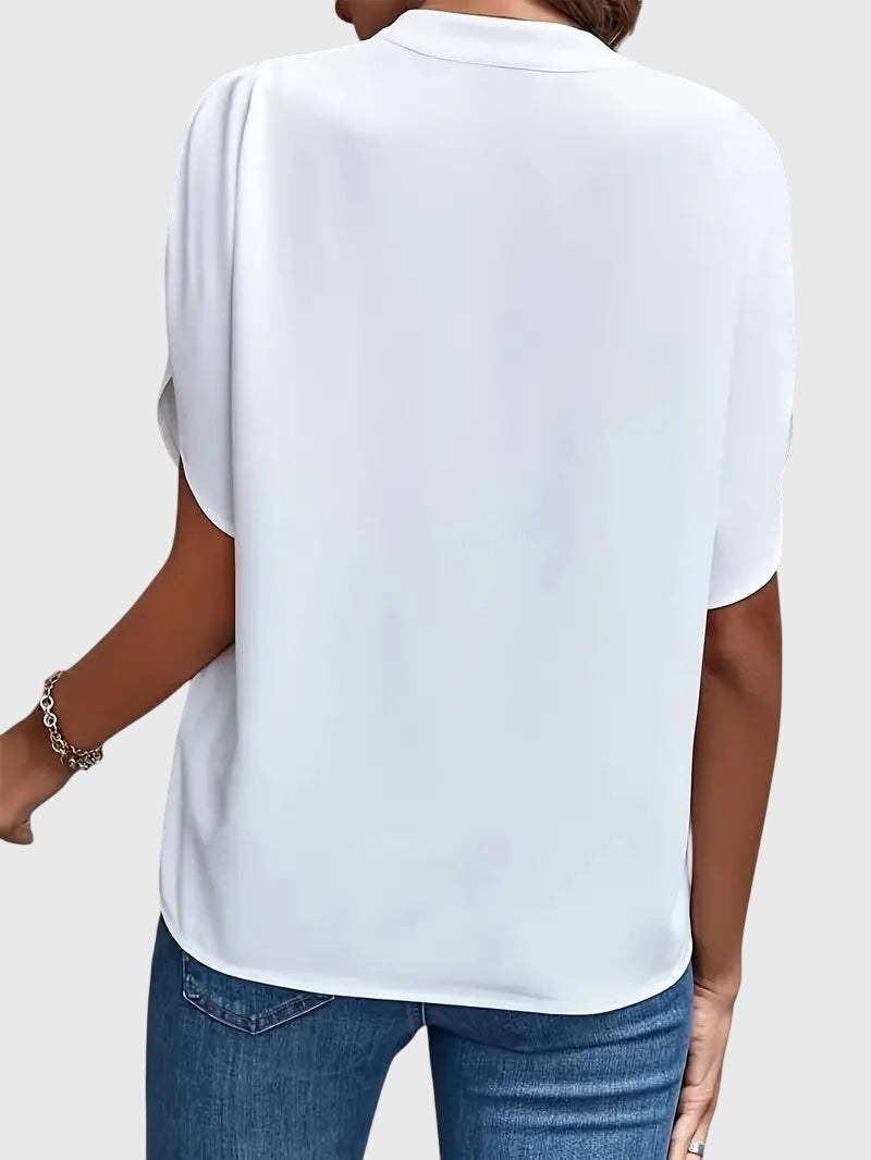 Beatrix | Camicia V-Neck Morbida ed Elegante