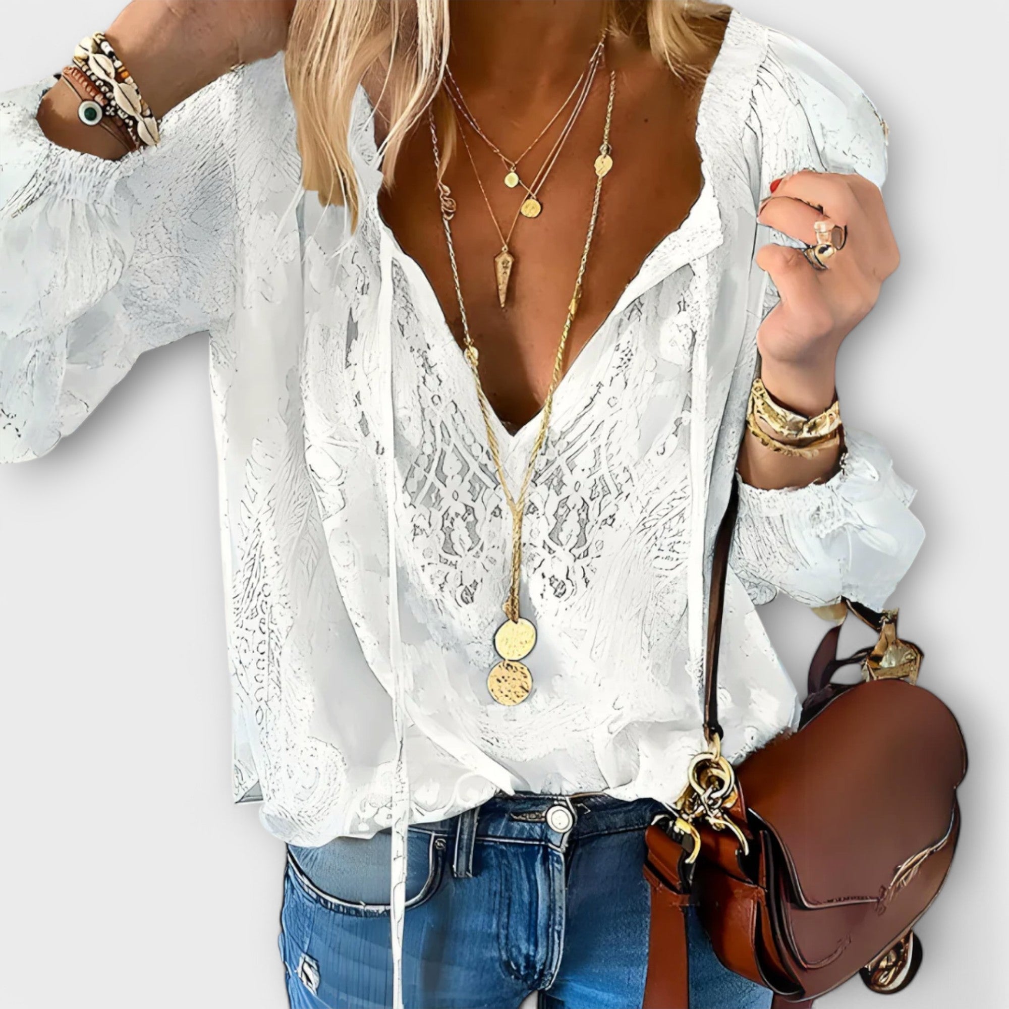 Brunetta | Blusa Sofisticata