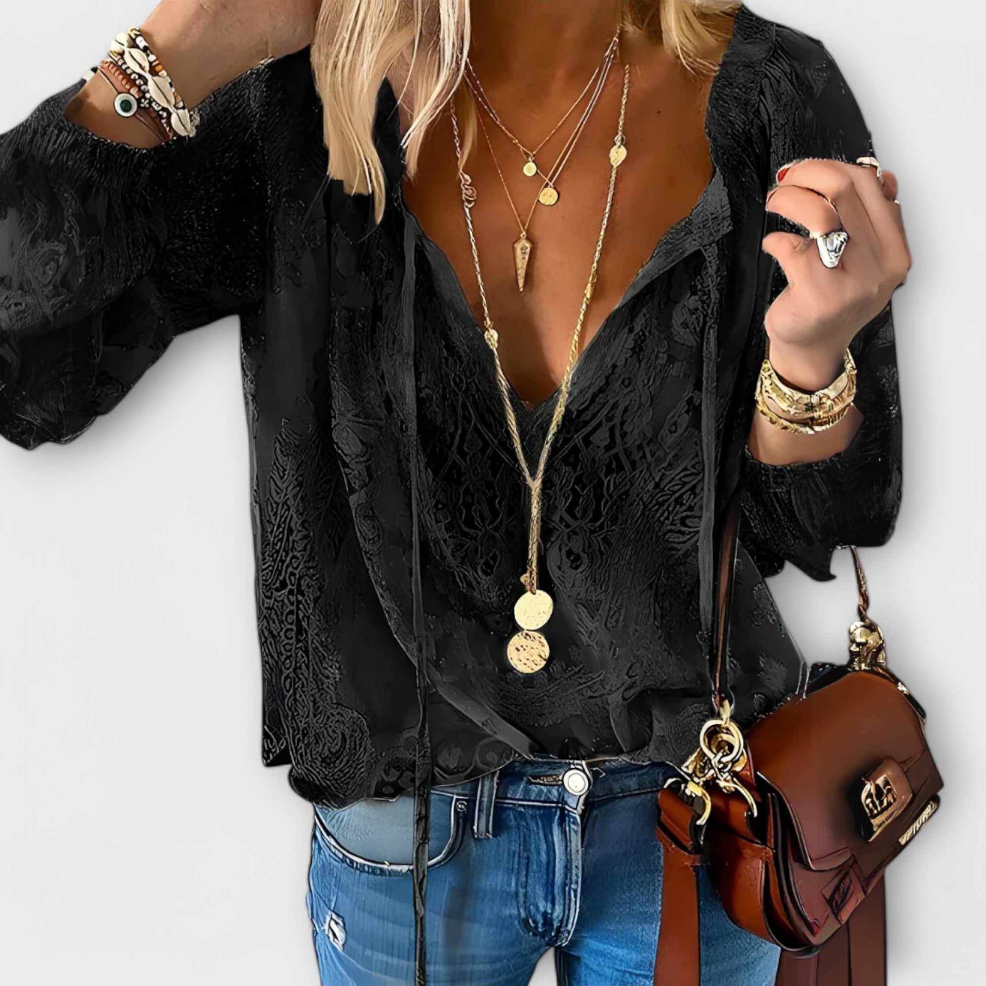 Brunetta | Blusa Sofisticata