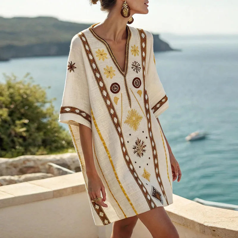 Vera - Abito da Spiaggia Elegante e Confortevole per le Giornate Estive